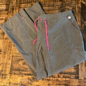 Heather gray scrub pants